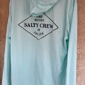 Brand: Salty Crew long sleeve 
Size: XL 
Color: baby blue